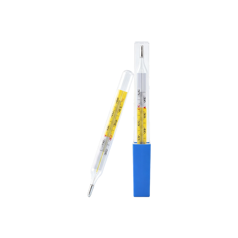 Termometer Merkuri Kaca Klinikal