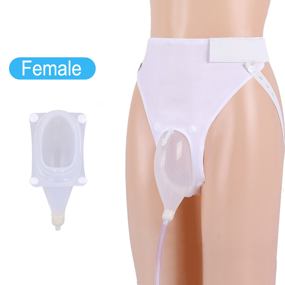 Pengumpul Kencing Luaran Silikon untuk Wanita